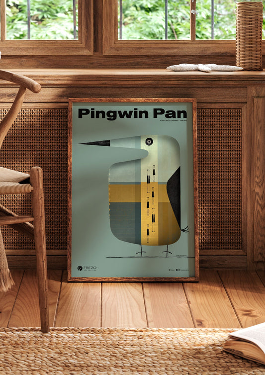 Penguin Pan no. 019 | Art Poster by FREZO