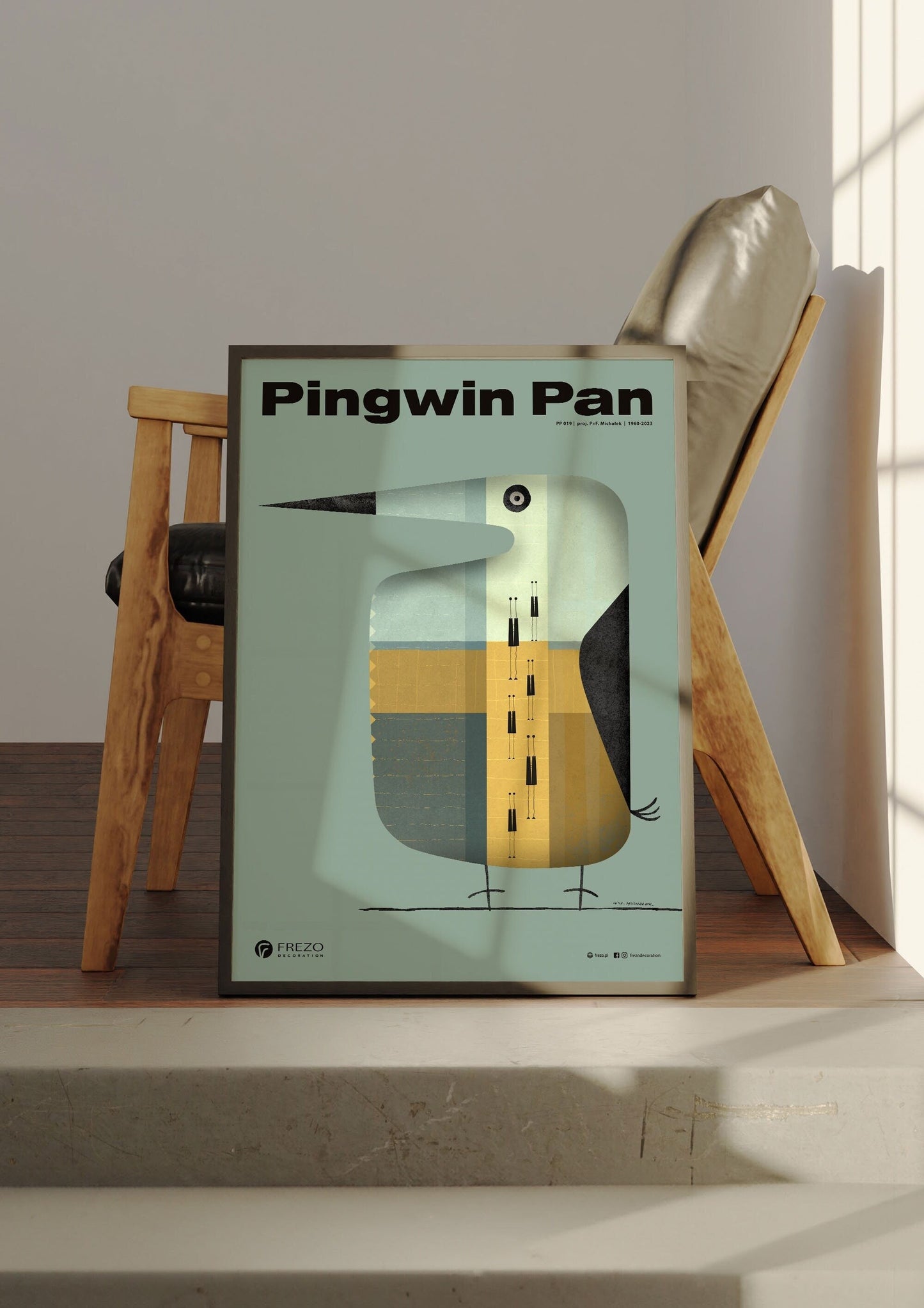 Penguin Pan no. 019 | Art Poster by FREZO