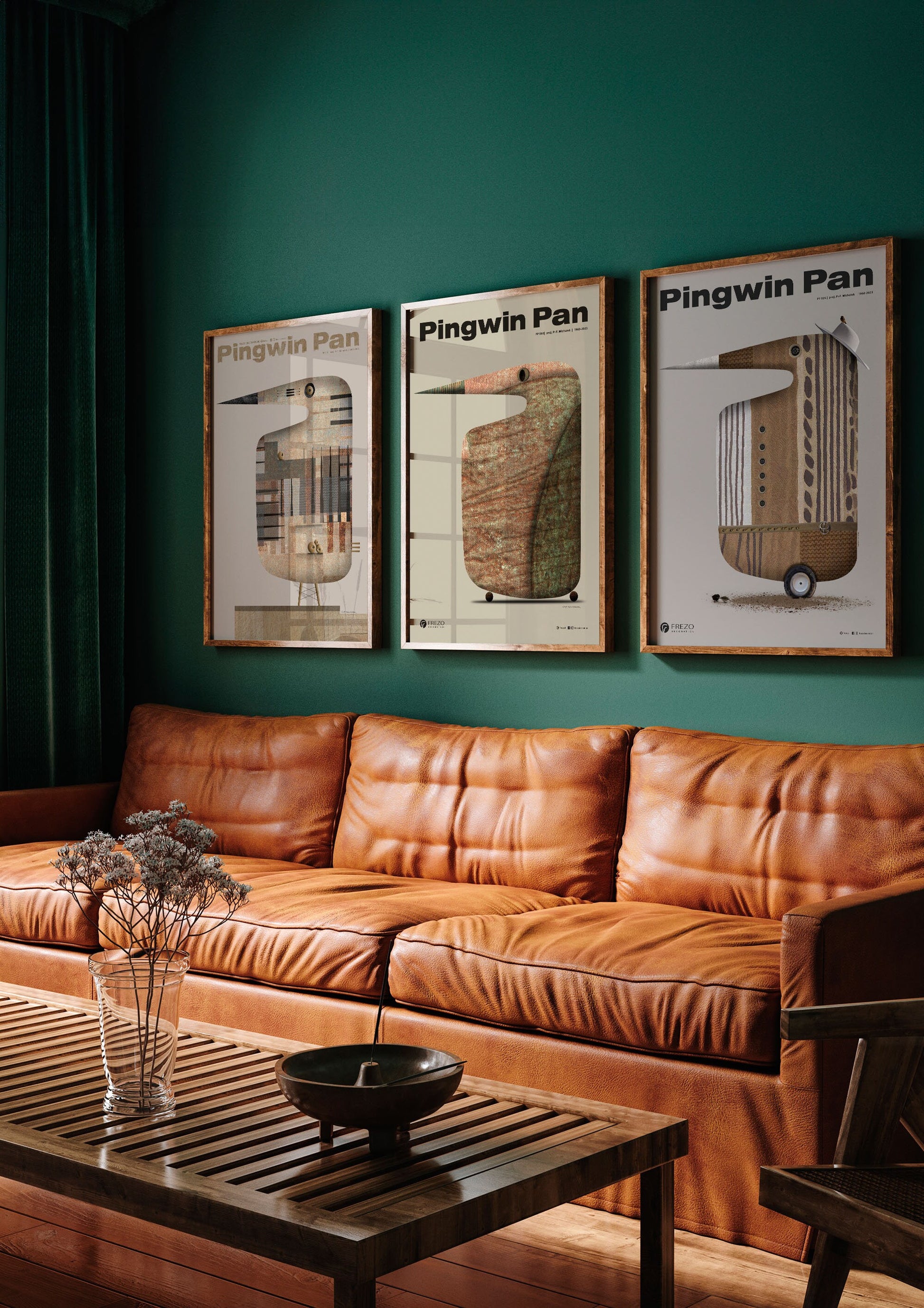 Penguin Pan no. 020 | Art Poster by FREZO
