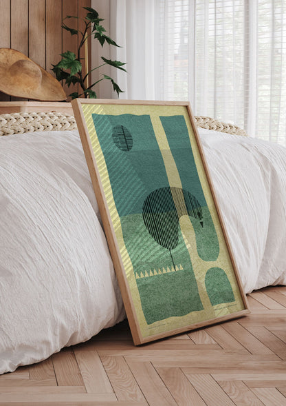Breakfast on the Grass | Art Poster by FREZO