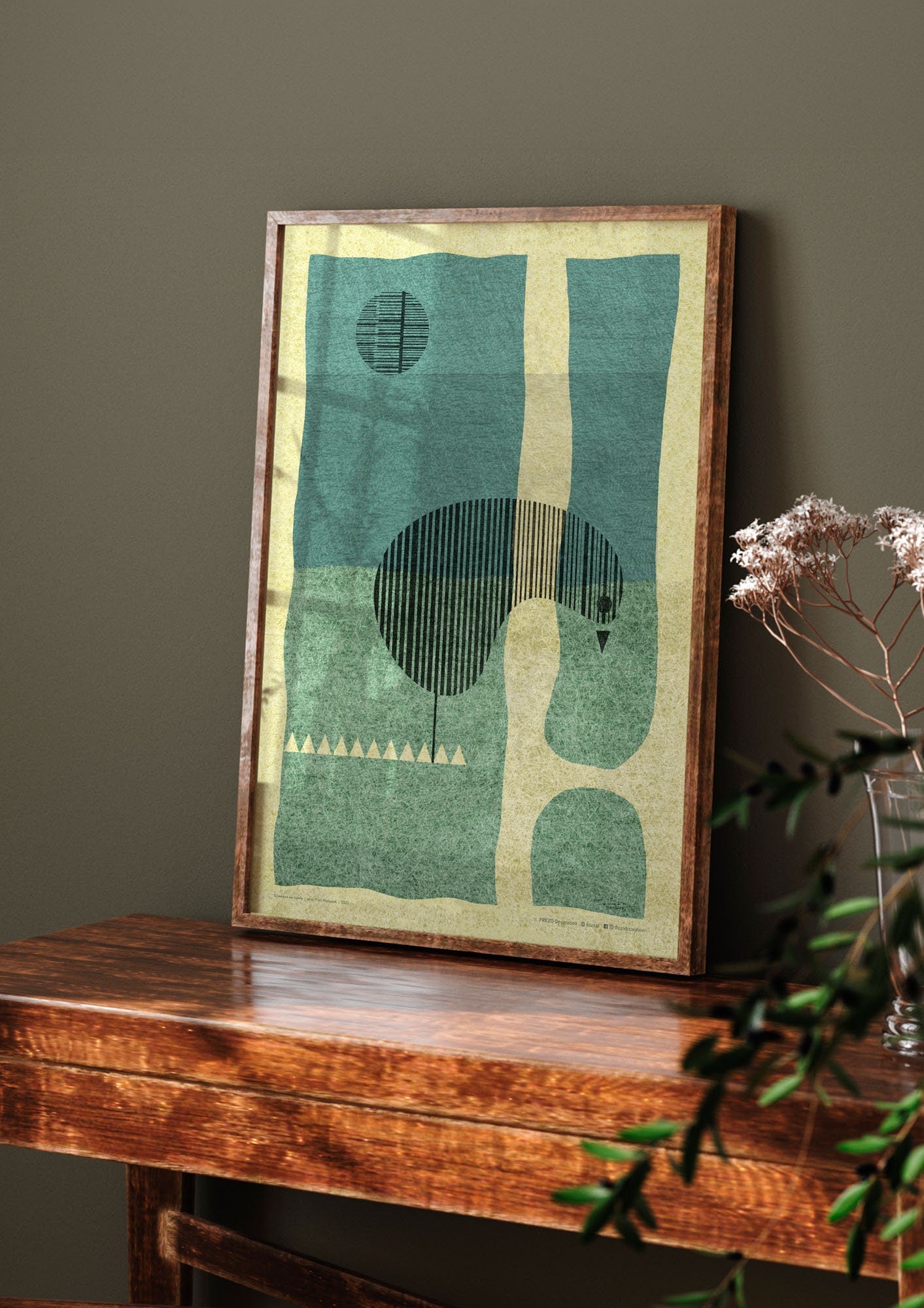Breakfast on the Grass | Art Poster by FREZO