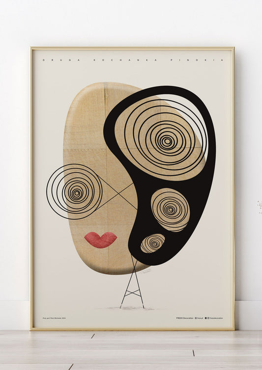 Pinocchio's second Lover | Art Poster by FREZO