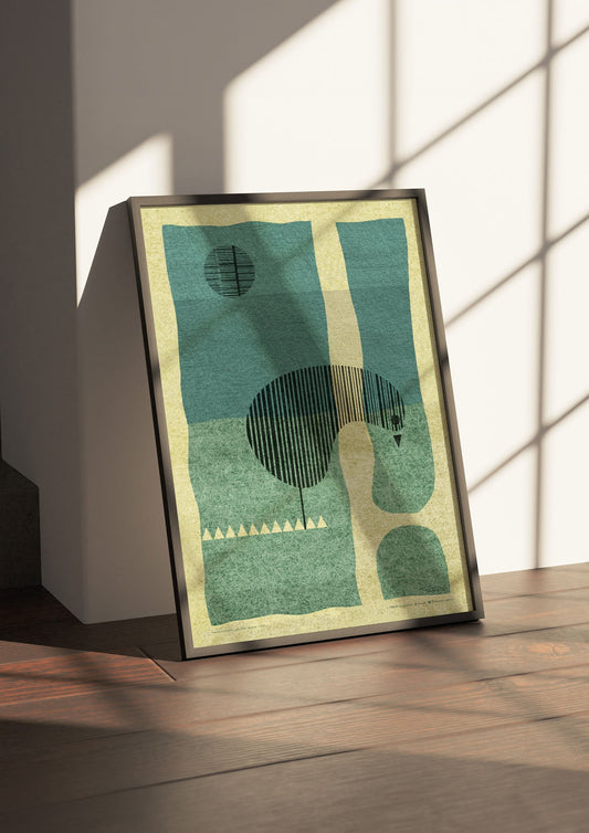 Breakfast on the Grass | Art Poster by FREZO