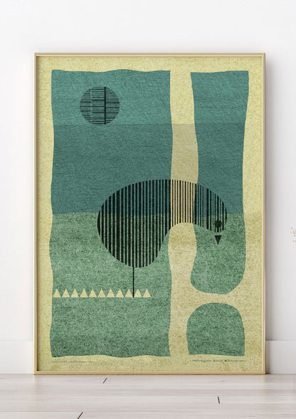 Breakfast on the Grass | Art Poster by FREZO