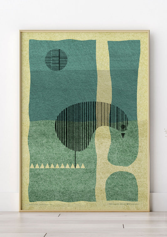 Breakfast on the Grass | Art Poster by FREZO