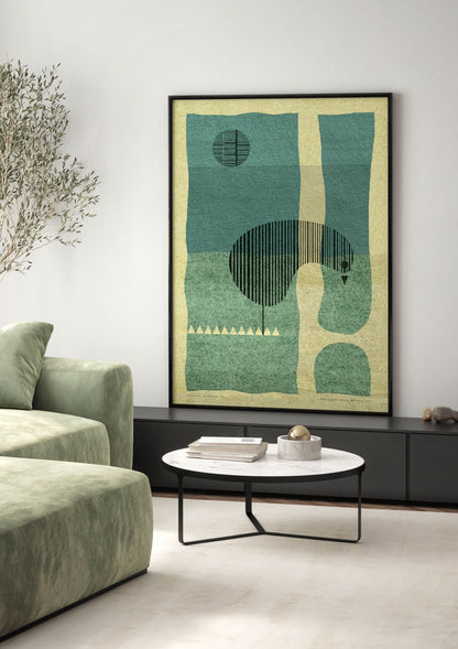 Breakfast on the Grass | Art Poster by FREZO