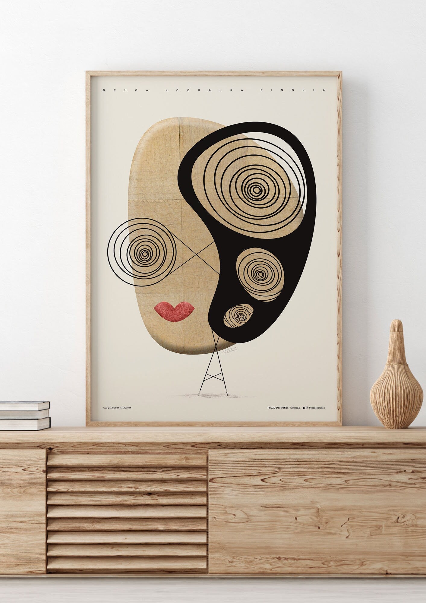 Pinocchio's second Lover | Art Poster by FREZO