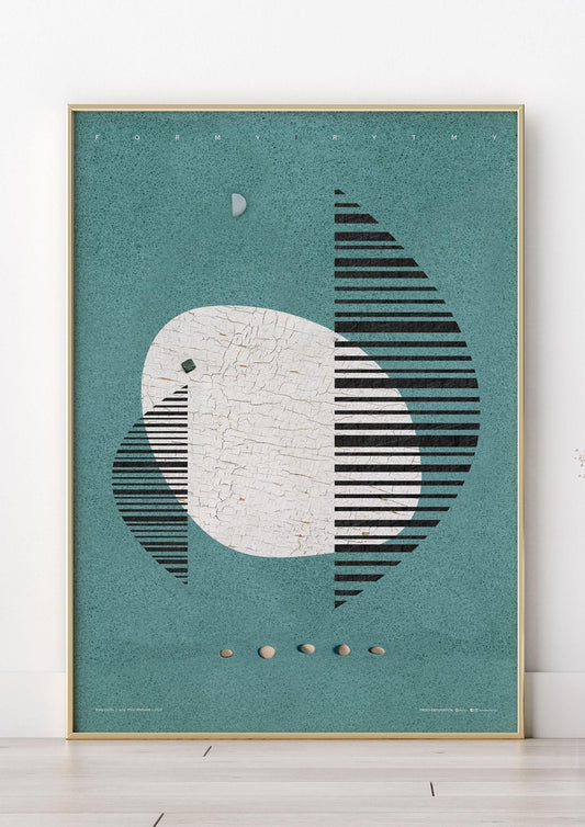 White Dolphin | Art Poster by FREZO