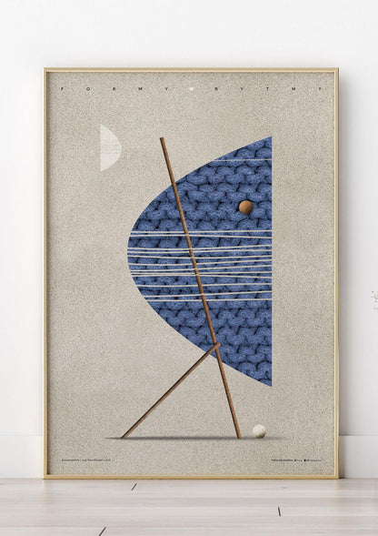 Autumn Golfer | Art Poster by FREZO