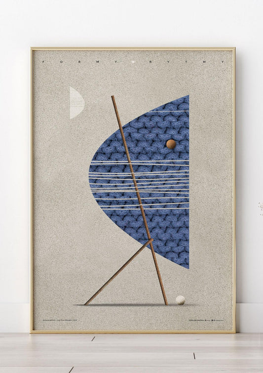 Autumn Golfer | Art Poster by FREZO