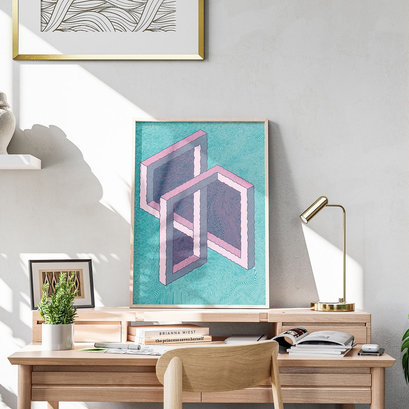 Plakat "Impossible Shape"