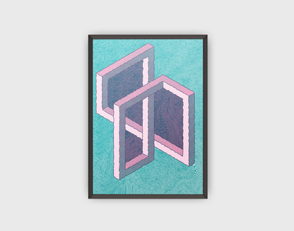 Plakat "Impossible Shape"