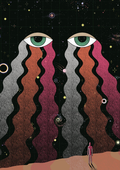 Plakat "Te oczy całym światem"