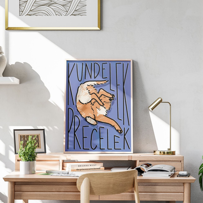 Plakat "Kundelek Precelek"