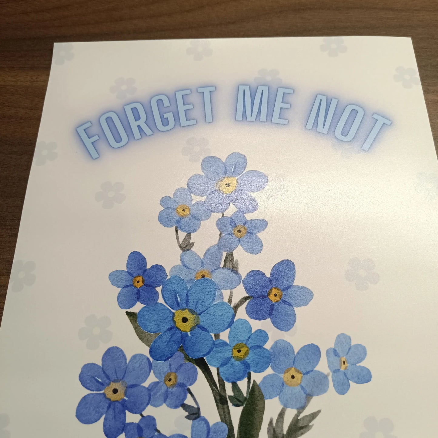 Plakat Forget Me Not - ForWalls.eu
