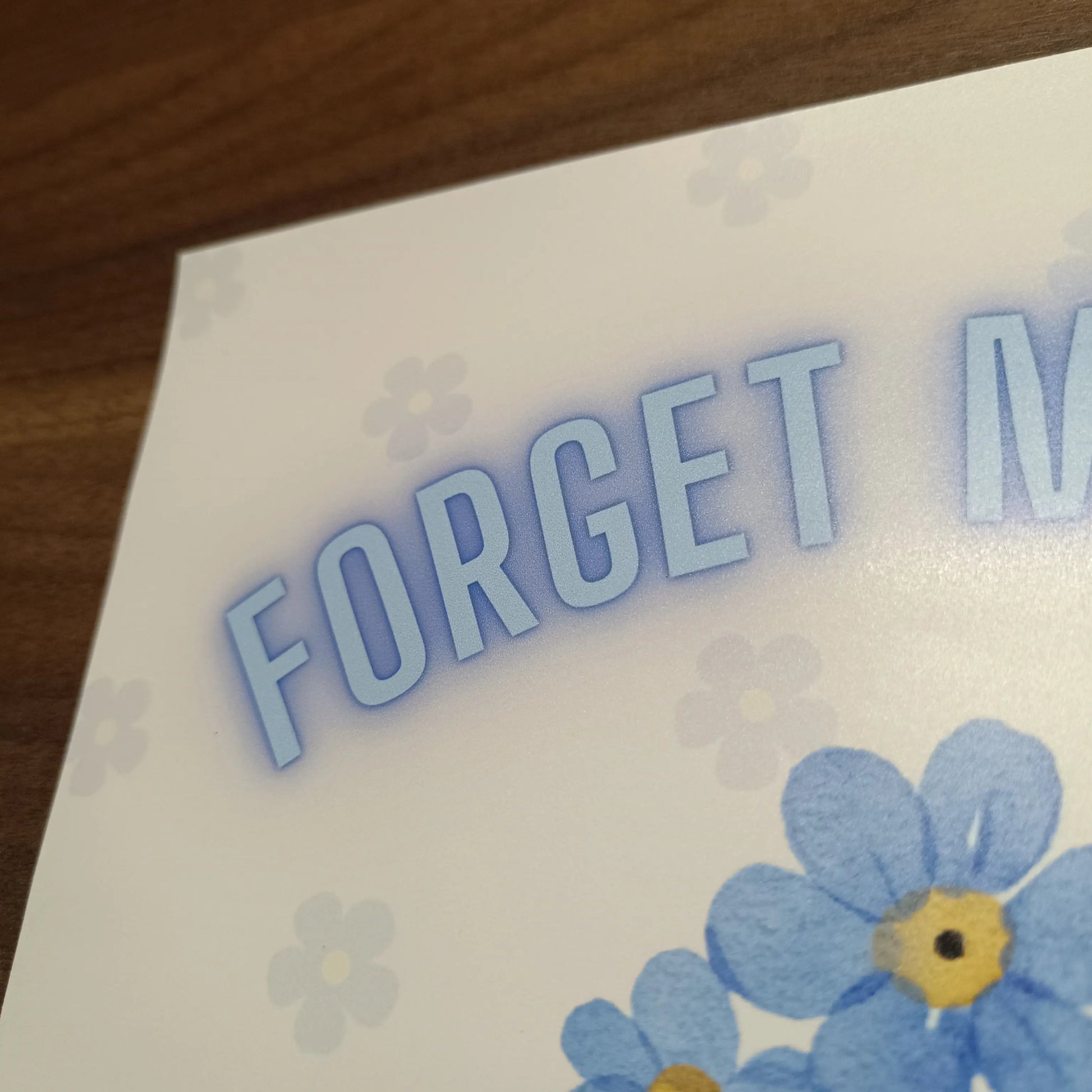 Plakat Forget Me Not - ForWalls.eu