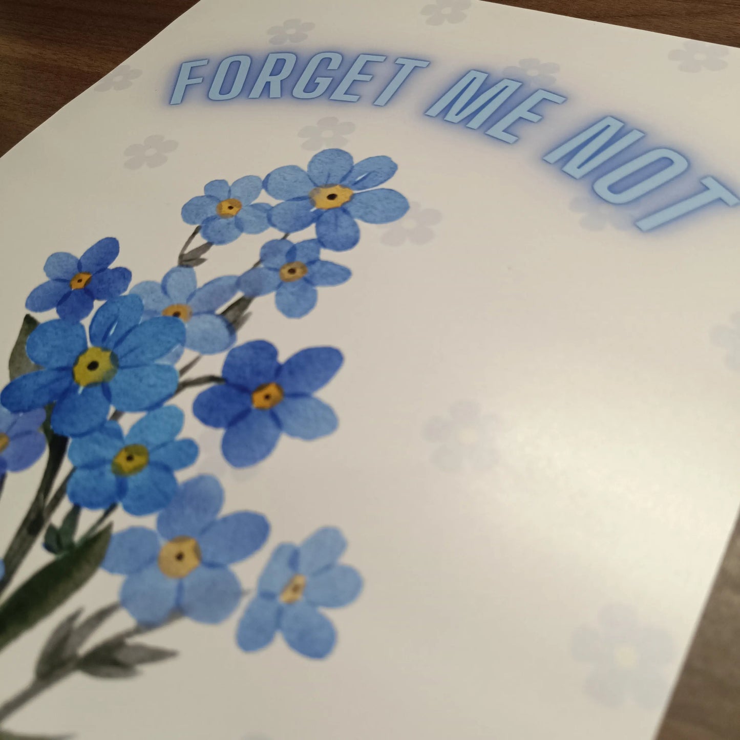 Plakat Forget Me Not - ForWalls.eu