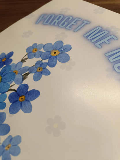 Plakat Forget Me Not - ForWalls.eu