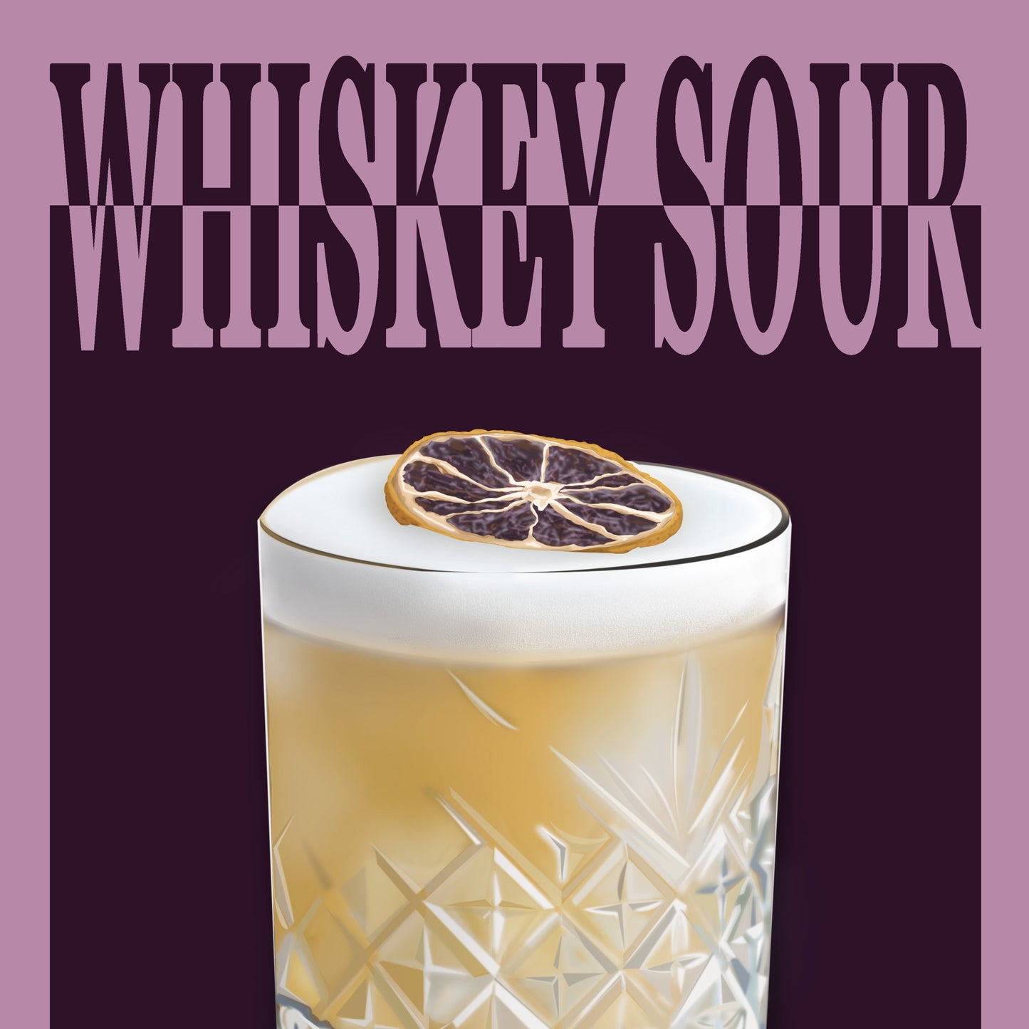 Plakat Whiskey Sour  ForWalls.eu
