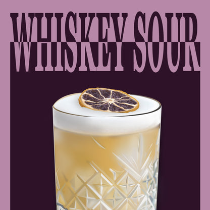 Plakat Whiskey Sour  ForWalls.eu