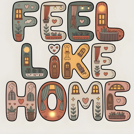 Plakat You Feel Like Home - ForWalls.eu