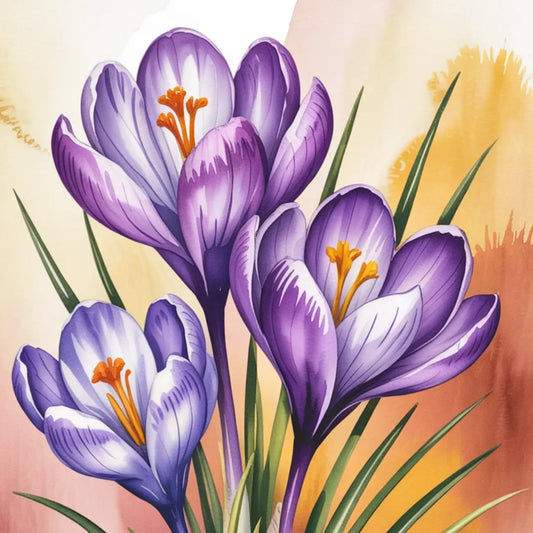 Plakat Krokusy - ForWalls.eu
